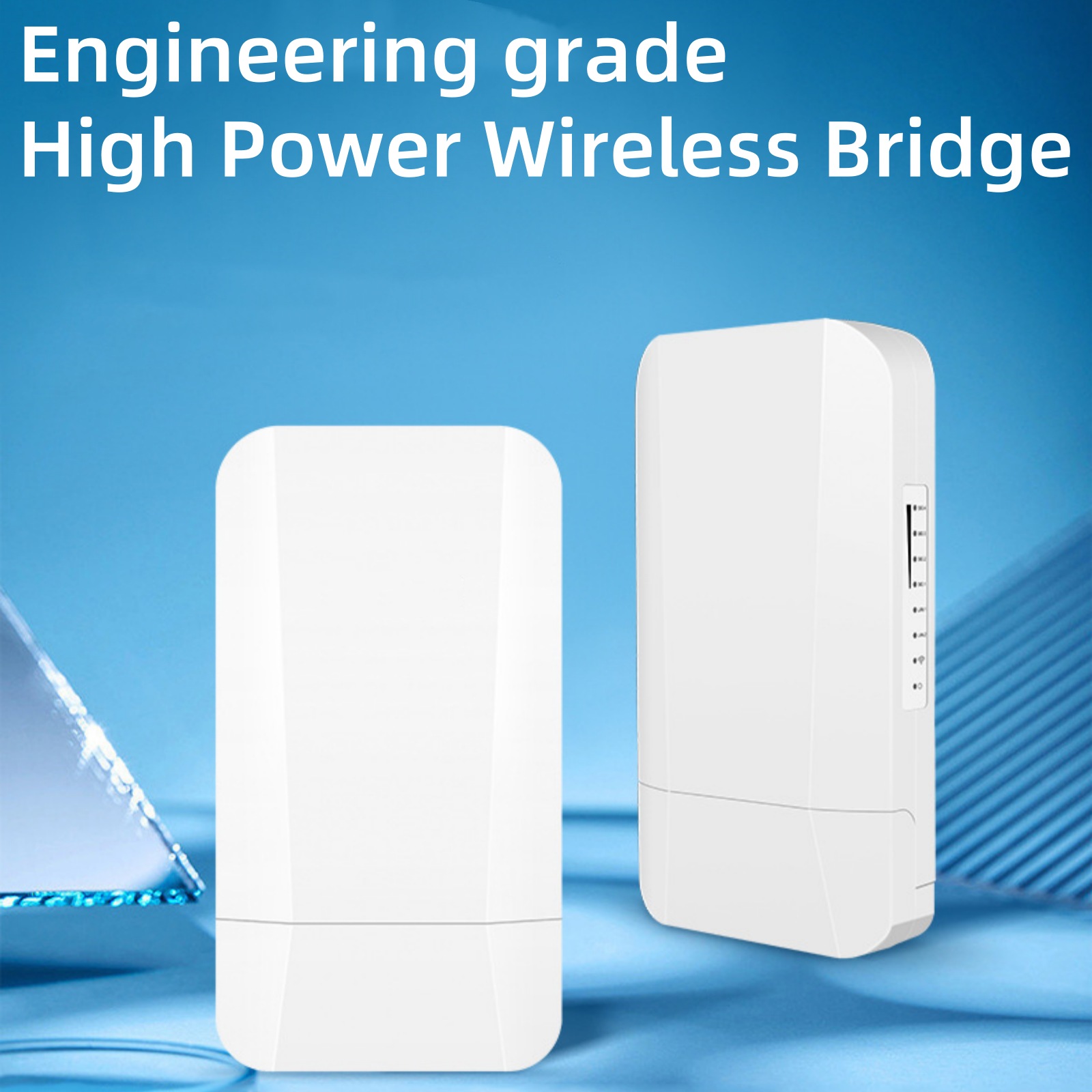 Outdoor Power Adapter Wyze - บริดจ์อีเธอร์เน็ตไร้สายกลางแจ้ง 300Mbps ระยะไกล 500 เมตร ระดับกันน้ำ