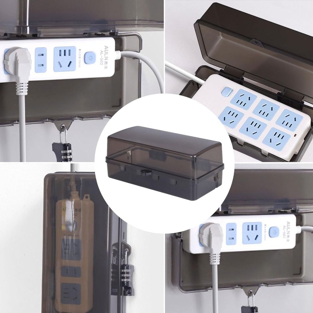 กล่องปลั๊กพลาสติกทนทาน ป้องกัน - Outdoor Power Strip Weatherproof บทวิจารณ์และราคา