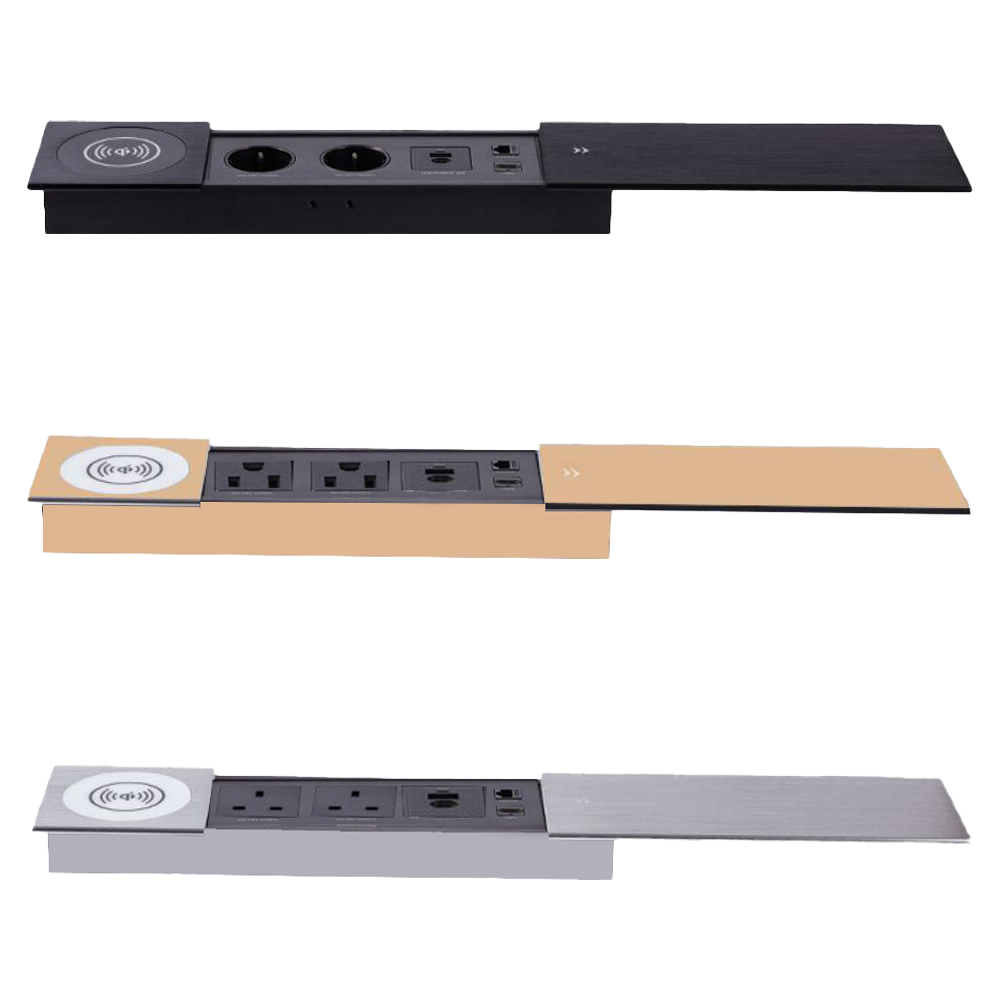 Manleike เต้ารับแบบซ่อนบนโต๊ะม - Outdoor Usb Power Strip บทวิจารณ์และราคา