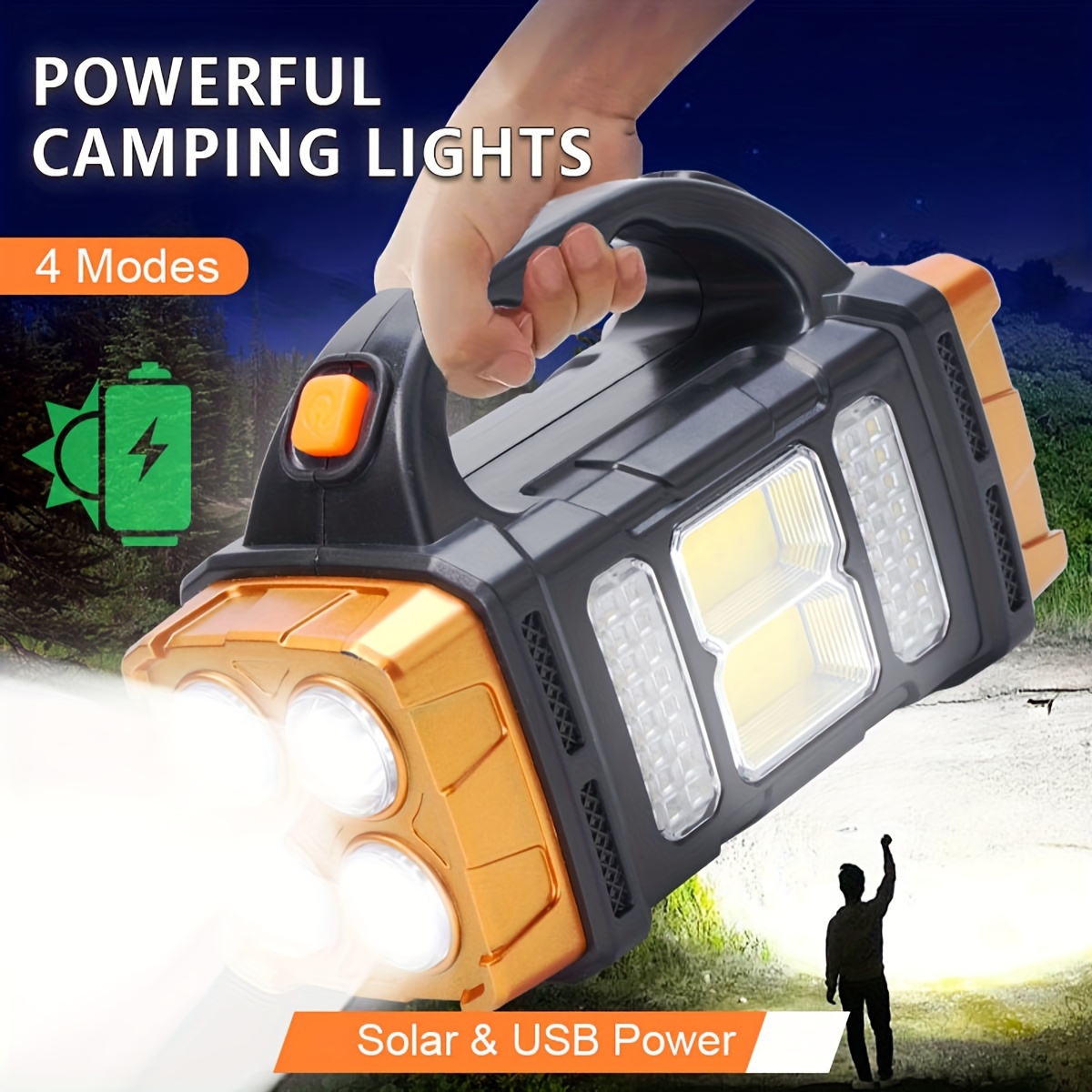 อัพเกรดใหม่ ไฟฉาย LED พลังงานแ - Outdoor Power Equipment บทวิจารณ์และราคา
