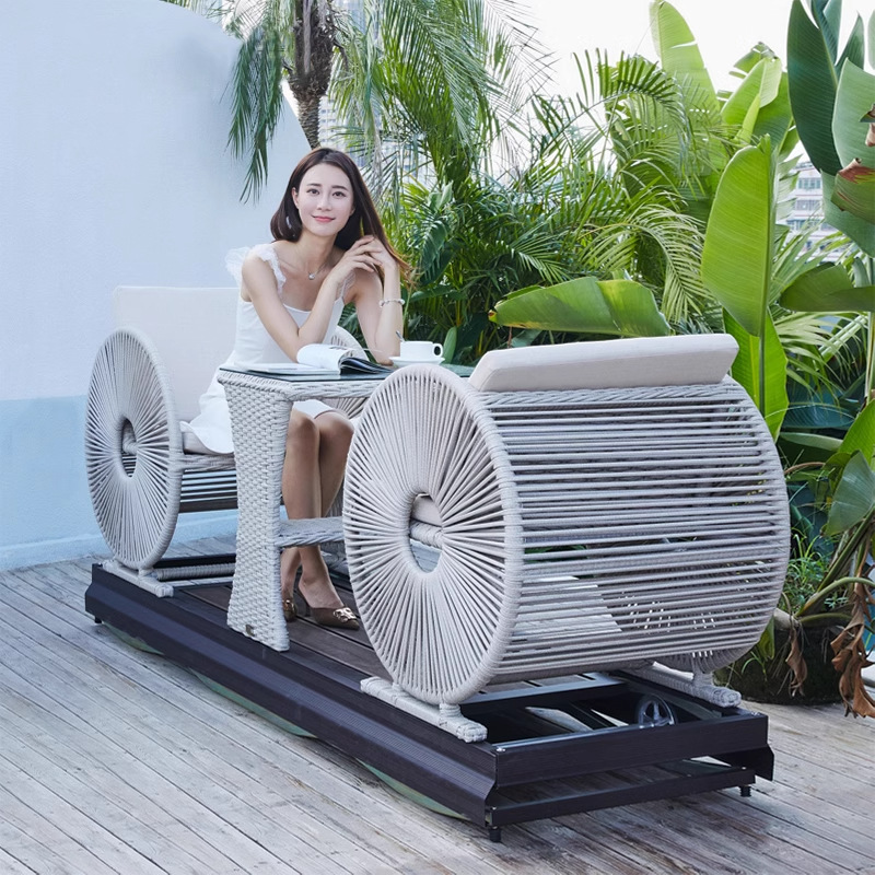 เก้าอี้โยกสองล้อแบบกันน้ำทันสม - Outdoor Power Recliner บทวิจารณ์และราคา