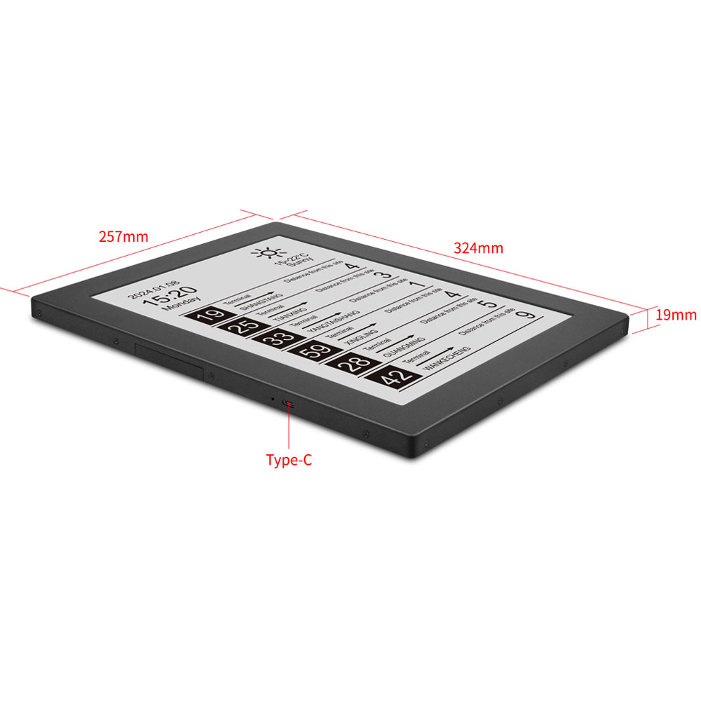 จอแสดงผล E-ink ขนาด 13.3 นิ้ว  - Outdoor Power Station บทวิจารณ์และราคา